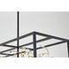 Canada LED 11.75 inch Gold Chandelier Ceiling Light